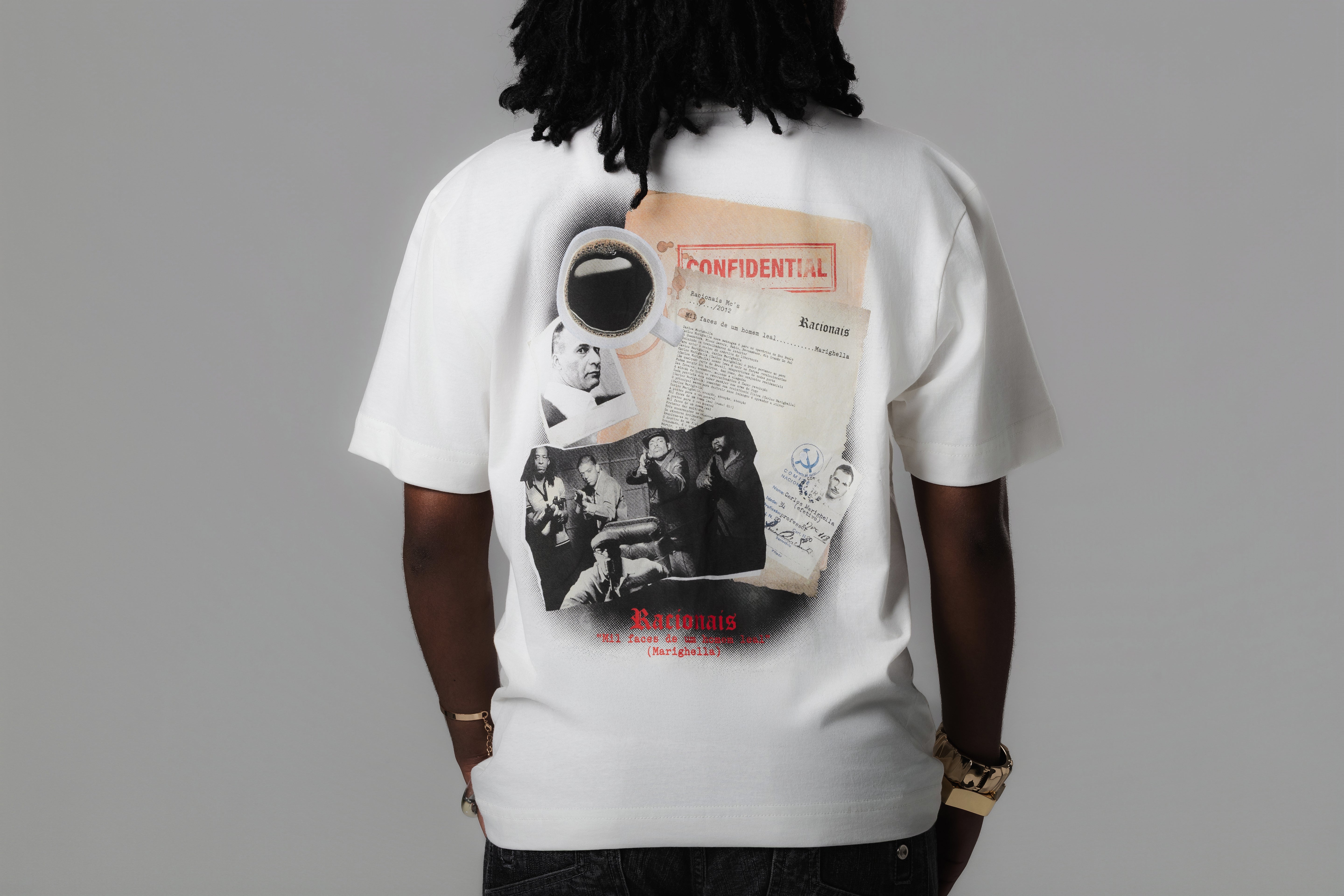 Camiseta Racionais  Marighella